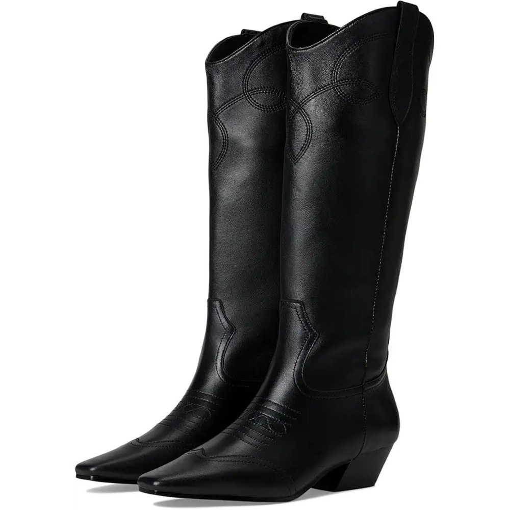 Steve Madden Black Knee High Boots
